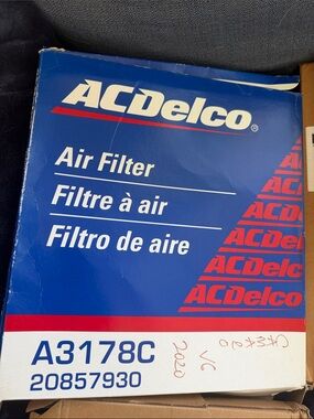 Chevy Camaro 2000 v6 Air and engine Filter A3178C Replacement